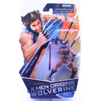 Wolverine Brown Costume Figur 3.75 Inch Hasbro 2009 | Hoppla-Stuff